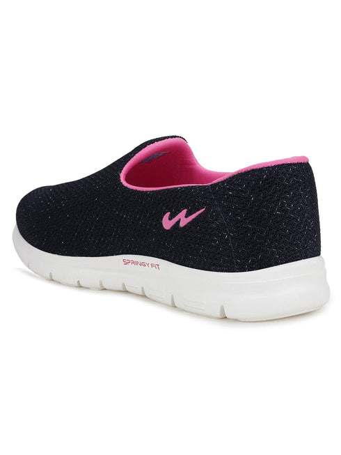 ZOE PLUS Navy Women's Walking Shoes